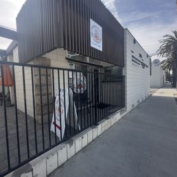Exterior outside entrance of OC Barbers Executive Studio - Huntington Beach, California Exterior outside entrance of OC Barbers Executive Studio - Huntington Beach, California