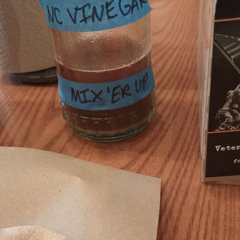 Mission BBQ - NC Vinegar - the best for your pulled meat sandwich. - Barbeque Near Me - Clarksville, Indiana