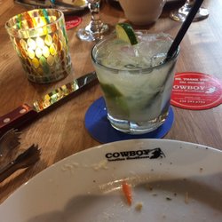 Cowboy Brazilian Steakhouse - Official drink of Brazil...
