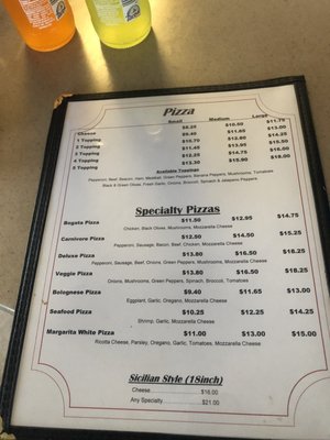 Menu photo 2 Napoli's Pizza Cuisine Jacksonville, FL Menu photo 2 Napoli's Pizza Cuisine Jacksonville, FL