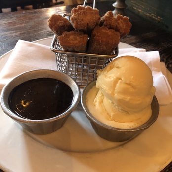 Chimayo - Churros with cinnamon ice cream & chocolate dipping sauce - New American Near Me - Park City, Utah
