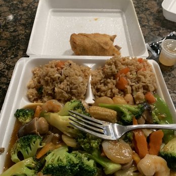 Oriental Triangle Chinese - Shrimp and garlic sauce. Egg roll. - Chinese Near Me - New Orleans, Louisiana Oriental Triangle Chinese - Shrimp and garlic sauce. Egg roll. - Chinese Near Me - New Orleans, Louisiana