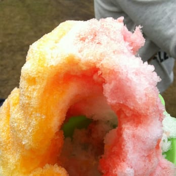 Arizona Aloha Festivals - We made caves in our shave ice...delish! Extra cream aka crack on it! - Festivals Near Me - Phoenix, Arizona