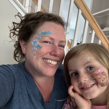 Happily Ever Laughter - Beautiful face paint - Party Characters Near Me