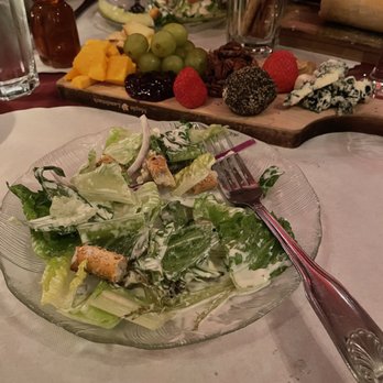 Five O'Clock Steakhouse - Salad and Artisanal Wisconsin Cheese Plate - Steakhouses Near Me - Milwaukee, Wisconsin
