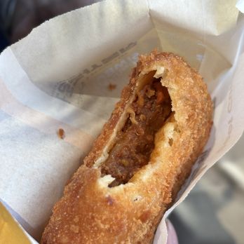 Simbongsa - Beef curry korokke - Desserts Near Me - Santa Clara, California Simbongsa - Beef curry korokke - Desserts Near Me - Santa Clara, California