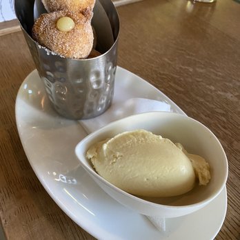 Allora - Donuts filled with lemon curd. - Wine Bars Near Me - Sacramento, California