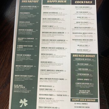 Mickey's Irish Pub - Menu - Irish Pub Near Me - Fullerton, California Mickey's Irish Pub - Menu - Irish Pub Near Me - Fullerton, California