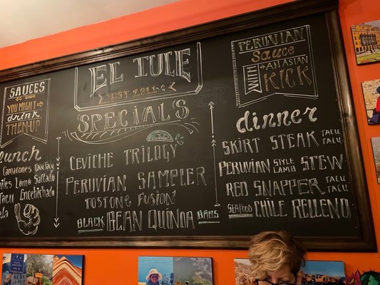 Menu photo 4 El Tule Authentic Mexican and Peruvian Restaurant Lambertville, NJ Menu photo 4 El Tule Authentic Mexican and Peruvian Restaurant Lambertville, NJ