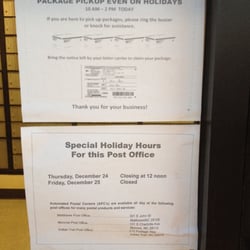 US Post Office - Christmas around the corner!