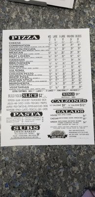 Menu photo 2 Milan's Pizzeria Panorama City, CA