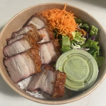 Saiga Vietnamese Eatery - Pork Belly Bowl - Vietnamese Near Me - Irvine, California