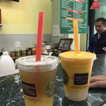 Ten Ren Tea - Honey green tea and mango special - Tea Rooms Near Me - San Francisco, California