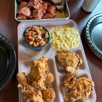 The Slow Bone - Fried Chicken, Mac & Cheese and Brisket Beans - Barbeque Near Me - Dallas, Texas The Slow Bone - Fried Chicken, Mac & Cheese and Brisket Beans - Barbeque Near Me - Dallas, Texas