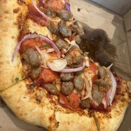 Excellent pizza!