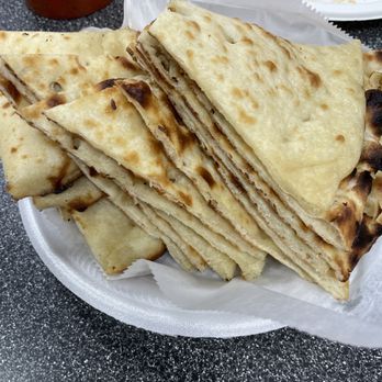 Cafe India - Nan that comes with the food. - Indian Near Me - Milwaukee, Wisconsin