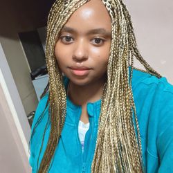 Monique's Braids - Individual small braids.