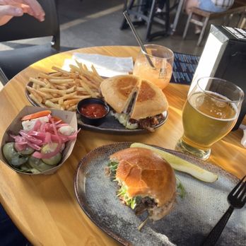Del Cielo Brewing Company - Burger was so good I was halfway thru it before I remembered to snap a pic. Excellent beers and seltzers! - Breweries Near Me - Martinez, California Del Cielo Brewing Company - Burger was so good I was halfway thru it before I remembered to snap a pic. Excellent beers and seltzers! - Breweries Near Me - Martinez, California