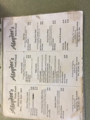 Menu photo 5 Aloydee's Thai Food Hilo, HI Menu photo 5 Aloydee's Thai Food Hilo, HI