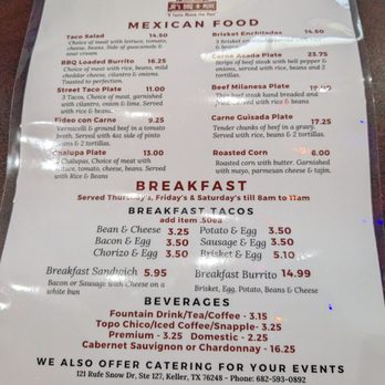 JR’s BBQ N More - Food Trucks Near Me - Keller, Texas