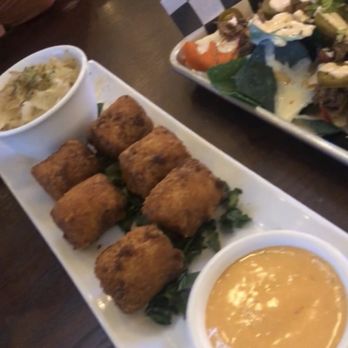Republic Biergarten & Kitchen Beer Garden - Ruben Stuffed tater tots - Southern Near Me - Columbia, South Carolina