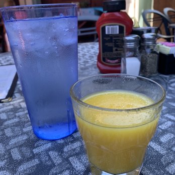 Creekside Garden Cafe - Small OJ. Pretty good. - Breakfast & Brunch Near Me - Cambria, California