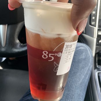 85°C Bakery Cafe-Blalock - Sea salt oolong - Bakeries Near Me - Houston, Texas 85°C Bakery Cafe-Blalock - Sea salt oolong - Bakeries Near Me - Houston, Texas