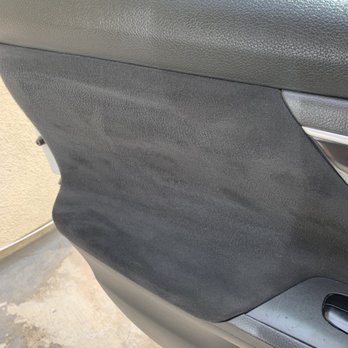 Mirror Shine - Again arm rest is so oily and dirty. - Auto Detailing Near Me - los angeles, California