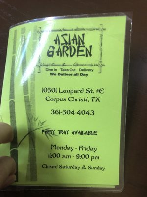 Asian garden by null