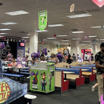 Chuck E. Cheese - the inside of a store - Arcades Near Me - Paramus, New Jersey