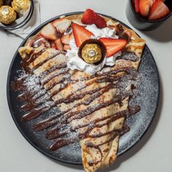 The kingdom Creperie - Nutella Crepe!