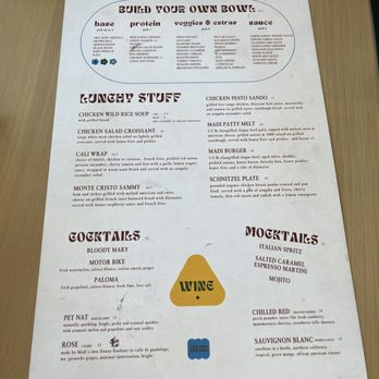 Madi - Menu - Breakfast & Brunch Near Me - San Diego, California