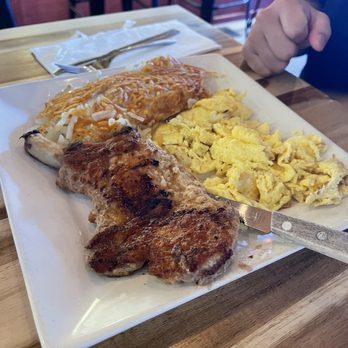 Kay's Country Kitchen - Breakfast special: Pork Chops - Breakfast & Brunch Near Me - Orcutt, California