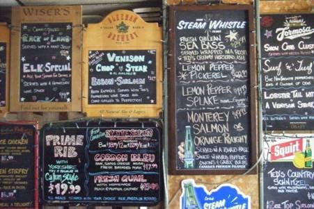 Menu photo 4 Ted's Range Road Diner Meaford, ON