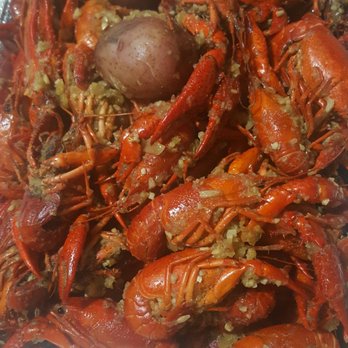 Cajun Crawfish - Garlic butter crawfish and added potatoes. - Cajun/Creole Near Me - Houston, Texas