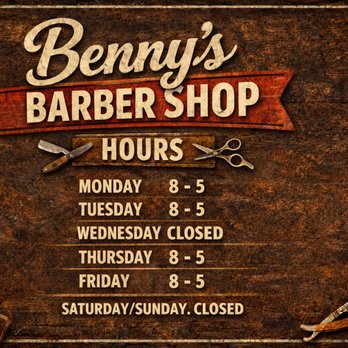 Benny's Barber Shop - Barbers Near Me - Batavia, New York Benny's Barber Shop - Barbers Near Me - Batavia, New York