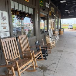 Cracker Barrel Old Country Store - Front porch