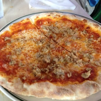 Mandola's Italian - Lunch special personal pizza (sausage) comes with side of soup or salad $7 - Italian Near Me - Bee Cave, Texas