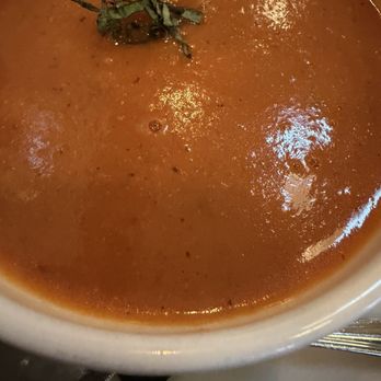 Linn's Restaurant - Tomato Basil Soup (cup) - American Near Me - Cambria, California
