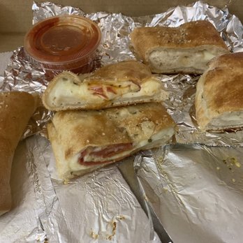 Pizza Dinapoli - Pepperoni Roll cut up $6.99 ! You can eat this by itself! So good! - Pizza Near Me - Middletown, Delaware Pizza Dinapoli - Pepperoni Roll cut up $6.99 ! You can eat this by itself! So good! - Pizza Near Me - Middletown, Delaware