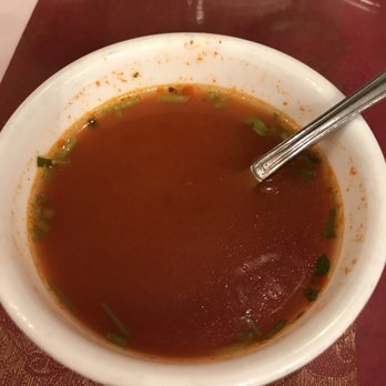 Aahaar an Indian Eatery - Complimentary rasam - Indian Near Me - Snoqualmie, Washington