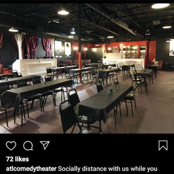 Atlanta Comedy Theater - False information about socially distant seating. - Comedy Clubs Near Me - Norcross, Georgia Atlanta Comedy Theater - False information about socially distant seating. - Comedy Clubs Near Me - Norcross, Georgia