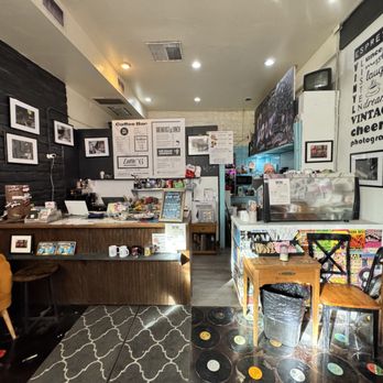 Gre Records & Coffee - Interior - Art Galleries Near Me - Palm Springs, California Gre Records & Coffee - Interior - Art Galleries Near Me - Palm Springs, California