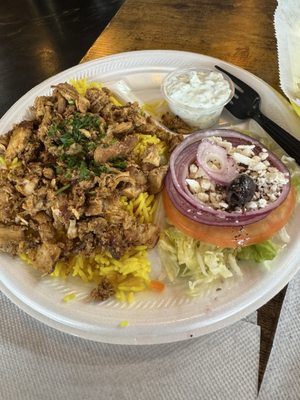 Hummus and Pita by null