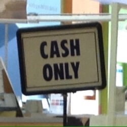 Chef Z's - Cash only - no credit cards
