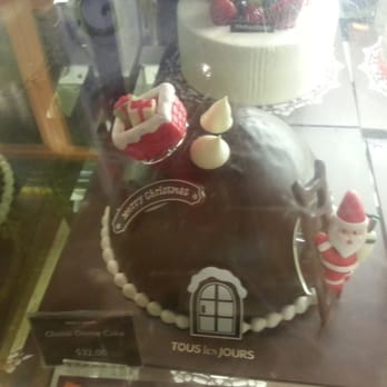 Tous Les Jours - Santa house cake...whaaaaaaat? - Bakeries Near Me - Austin, Texas