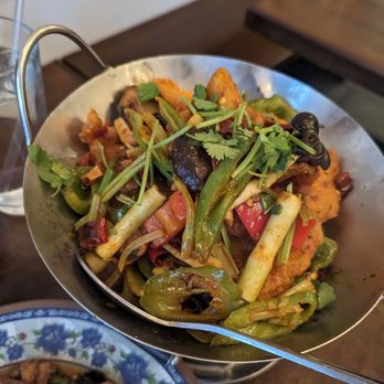 Cubist Circle - Dry spicy fish - Szechuan Near Me - Brookline, Massachusetts