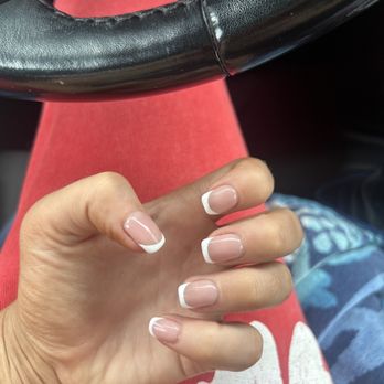Organic Nail & Spa - Gel french tip natural nails. - Nail Salons Near Me - Chino, California Organic Nail & Spa - Gel french tip natural nails. - Nail Salons Near Me - Chino, California
