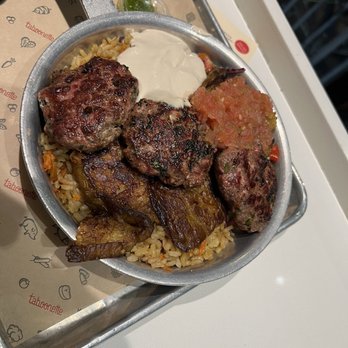 Taboonette - Lamb Kebab (Kfte) Pan - Mediterranean Near Me - New York, New York Taboonette - Lamb Kebab (Kfte) Pan - Mediterranean Near Me - New York, New York