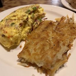 Denver Omelette with hash browns